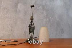 1930 Lampe de table Art Déco par Charles Schneider dlg Muller Frères Lunéville