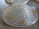 4 Anciennes Tuilipes Verre Opalescent Decor Tresser Art Deco Style Ezan