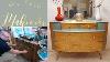 Art Deco Dresser With A Mid Century Modern Style Makeover Trash To Treasure Furniture Flip