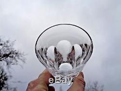 Baccarat Harcourt 6 Flat Tumbler Crystal Glass 6 Gobelet Cristal Taillé Art Deco