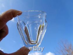 Baccarat Talleyrand Wine Glasses Gobelet Verres A Vin Cristal Taillé Art Deco