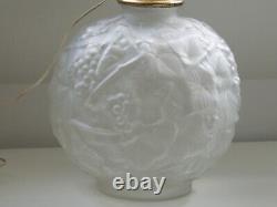 Belle lampe verrerie Parisienne Espaivet Art-Déco