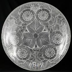 COUPE Cristal ou Verre MADE IN FRANCE Floral Art Deco 1930/daum/lalique/degué