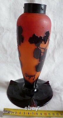 Degué 1930 Pied de lampe pâte de verre ART DECO ORIGINAL France à compléter