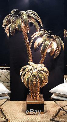 Exceptionnel Lampadaire Année 70 Style Jansen En Forme De Palmier De 2m15 De H