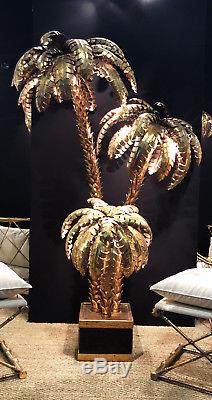 Exceptionnel Lampadaire Année 70 Style Jansen En Forme De Palmier De 2m15 De H