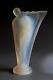 Figurine En Verre Opalescent Art Deco Etling Nue Au Bras Tendu