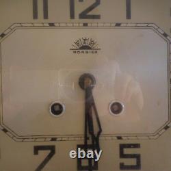 Horloge carillon mural MORBIER vintage art nouveau déco 1920 1940 France N2054