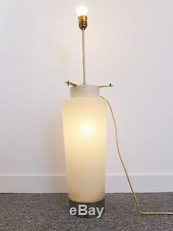 IMPORTANT PIED DE LAMPE LUMINEUX ANNEES 70 VINTAGE DESIGN 70S FLOOR LAMP 70's