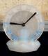 Lalique Ato Verre Opalescent Pendulette Normandie Paquebot Clock