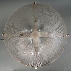 Lampe Art Deco Coquilles René Lalique R. Lalique Verre Glass Lamp