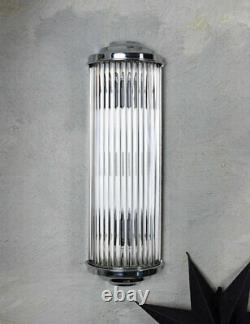 Lampe de Mur Bauhaus Art Déco Murale Éclairage Cinéma en Verre Kinolampe