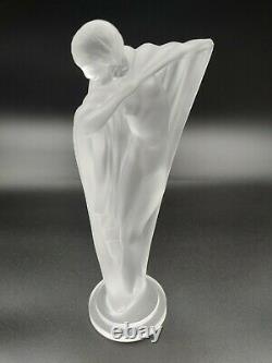 Lucille Sevin Sculpture Verre style Art Deco Isadora Etling sevres