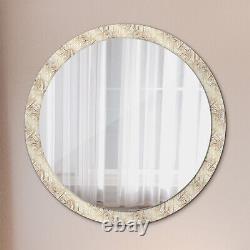 Miroir avec Cadre en verre imprimé Miroir Mural Suspendu composition art déco