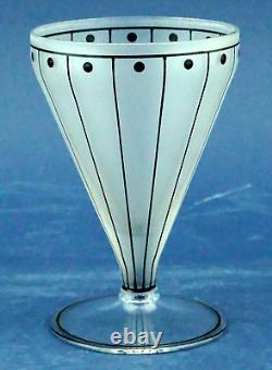 Powolny Michael VASE EN VERRE ART DÉCO Sécession Vienne AUTRICHE 1900