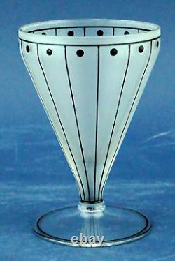 Powolny Michael VASE EN VERRE ART DÉCO Sécession Vienne AUTRICHE 1900