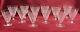 Saint Louis Astrid Set Crystal Glasses Service De Verres Cristal Gravé Art Deco