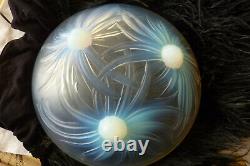 Superbe coupe ART DECO en verre opalescent signée ETLING FRANCE