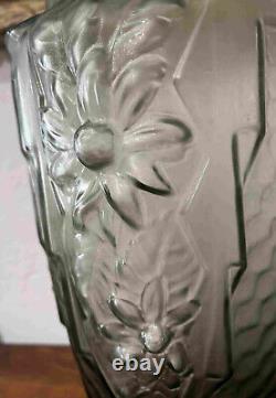 Vase Art Nouveau / Art Déco vers 1920 cf. Legras Lalique