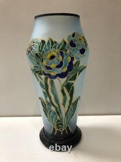 Vase Verre Art Deco Legras