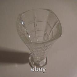 Vase soliflore verre cristal vintage art déco design table maison France N4619